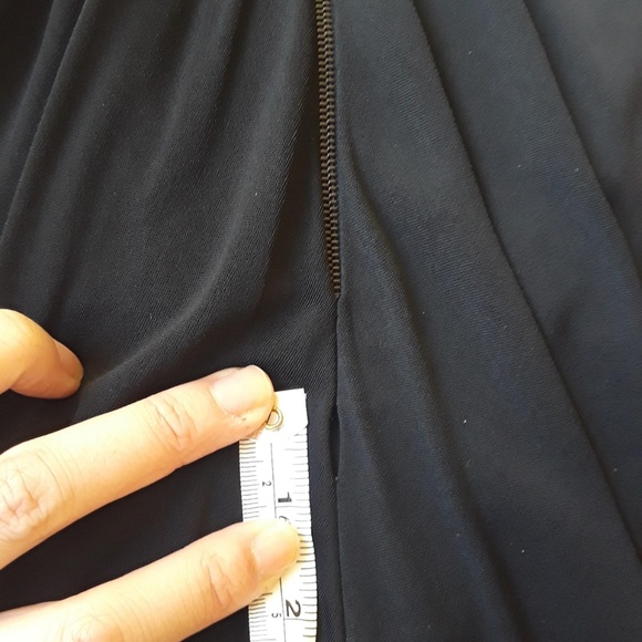 SOLD Saint Laurent Rive Gauche Vintage Black Dress - Picture 6 of 8